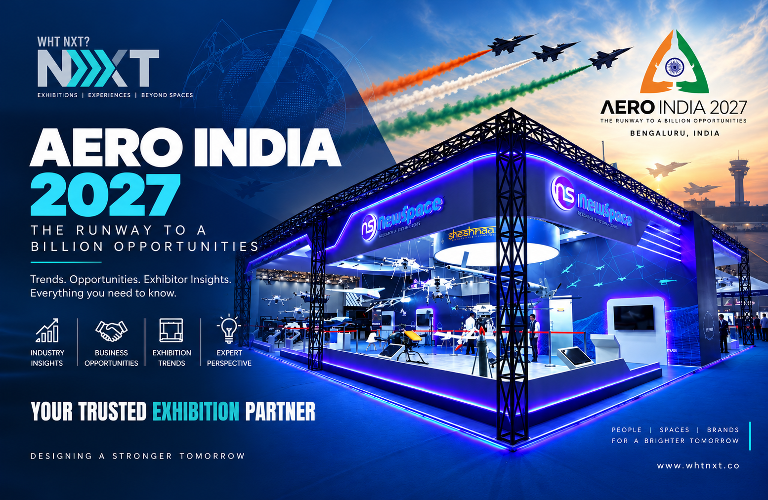 Aero India 2027 Exhibition Stall Design: Complete Guide for Exhibitors