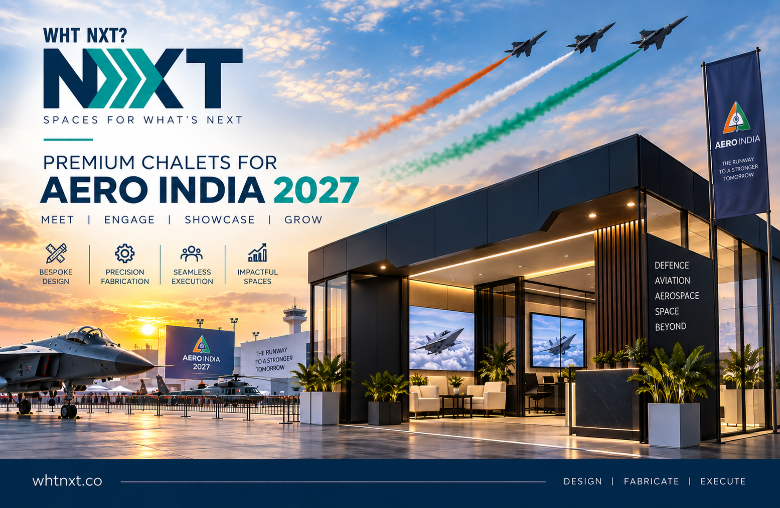 Aero India 2027 Chalet Fabrication: A Complete Guide to Designing and Manufacturing Luxury Exhibition Chalets